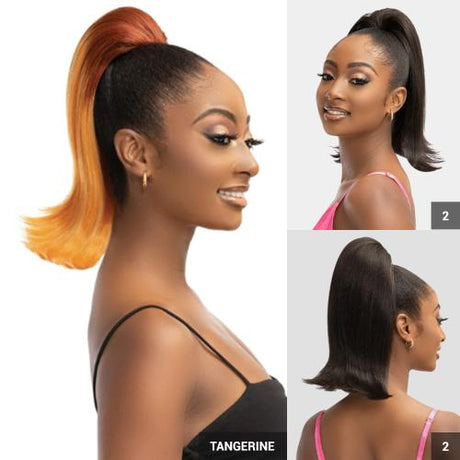 Janet Collection Human Hair Prime Unimix Ponytail Remy Illusion Pony Tigereye Find Your New Look Today!