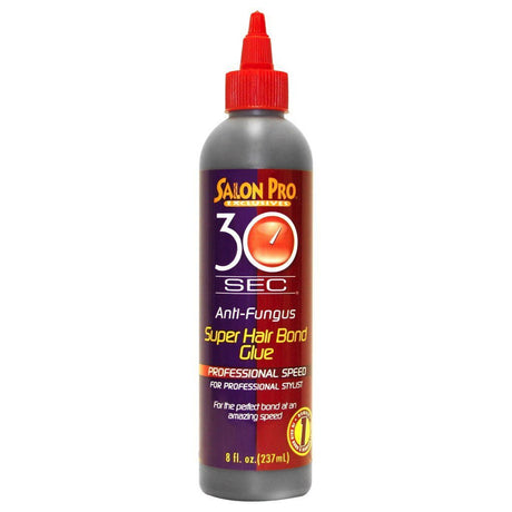 Salon Pro 30 Sec. Super Hair Bond Glue Professional Speed, 8 Ounce Find Your New Look Today!
